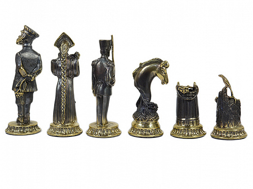 Бронзовые шахматы с доской из змеевика купить с доставкой Бронзовые шахматы с доской из змеевика