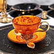 Чайный набор из янтаря