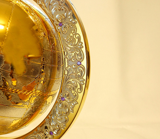 Глобус "Золотой". Златоуст купить с доставкой Глобус "Золотой". Златоуст