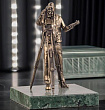 Бронзовая статуэтка "Геодезист" на подставке